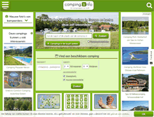 Tablet Screenshot of nl.camping.info