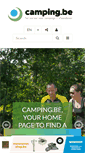 Mobile Screenshot of camping.be