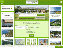 Tablet Screenshot of bg.camping.info