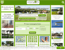Tablet Screenshot of fr.camping.info