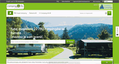 Desktop Screenshot of pl.camping.info