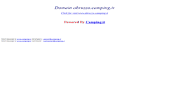Desktop Screenshot of abruzzo.camping.it